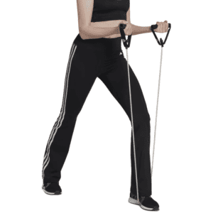 Womens Essentials Flared Leggings Black