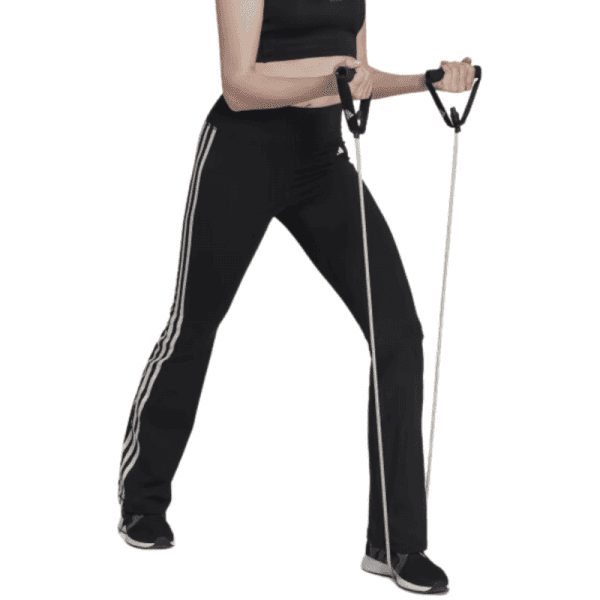Womens Essentials Flared Leggings Black