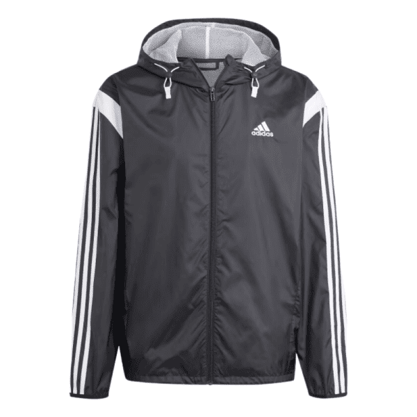 Mens Colourblock Windbreaker Black