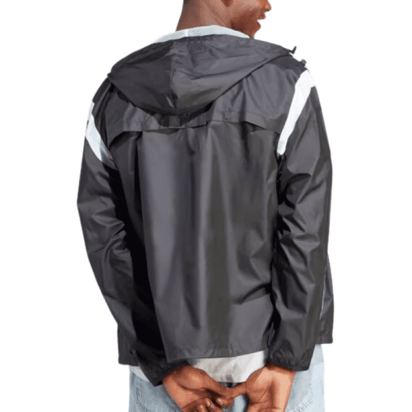 Mens Colourblock Windbreaker Black