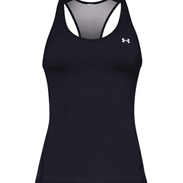 Womens Armour Racer Tank Black