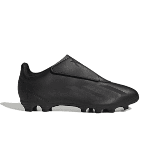 Junior Kids Crazyfast.4 Velcro FG Football Boots Black