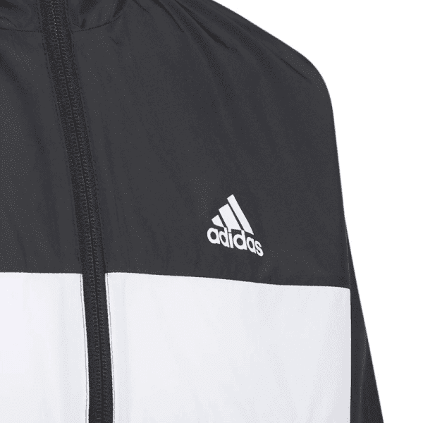 Kids Woven Waterproof Jacket Black