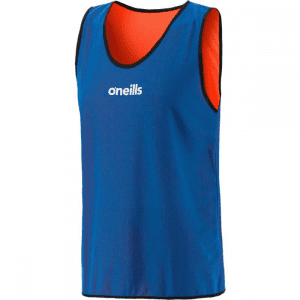 Reversible Bib Blue/Orange