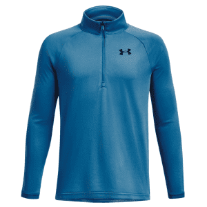 Boys UA Tech 2.0 Half Zip Blue