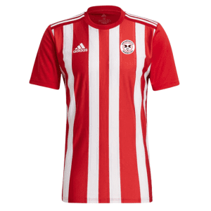 Lusk United Striped 21 Jersey Red/White