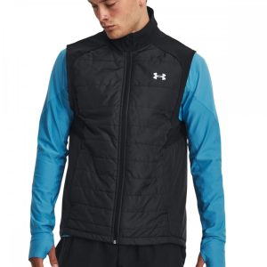 Mens UA Storm Session Run Vest Black