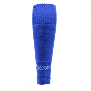 Plain Pro Footless Sleeve Socks Blue Senior