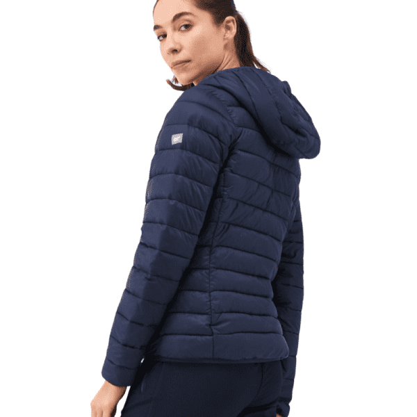 Womens Marizon Baffled Jacket Navy