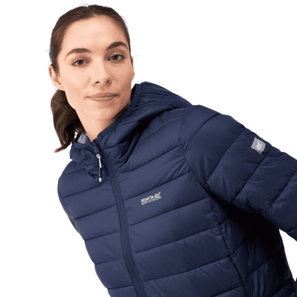 Womens Marizon Baffled Jacket Navy