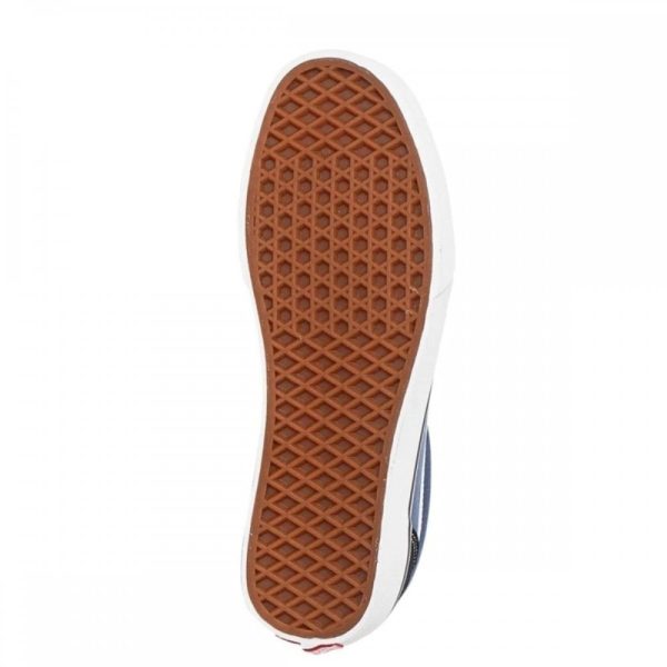 Mens Ward Retro Suede Shoe Black/Blue