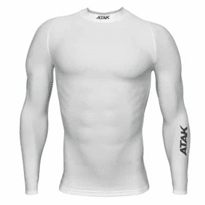 Mens Compression Top White