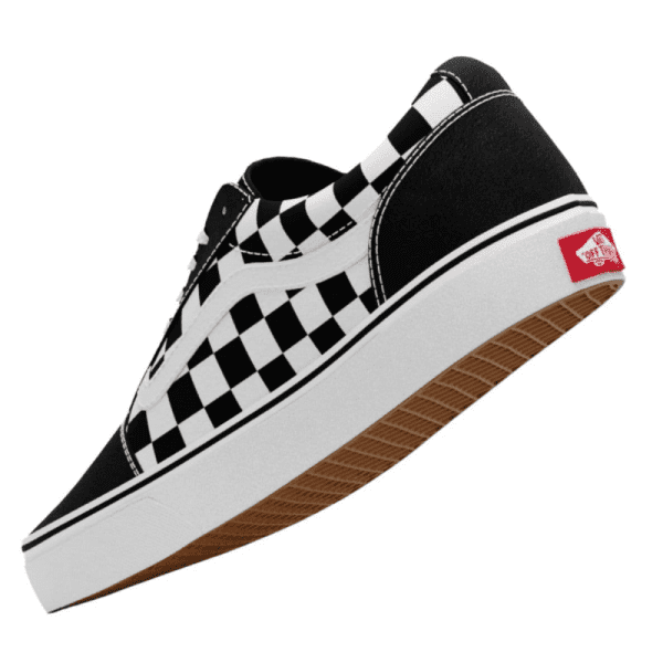 Mens Ward Checked Shoes