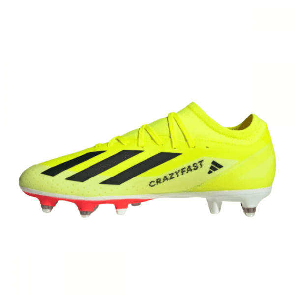 X Crazyfast League SG Football Boots Yellow