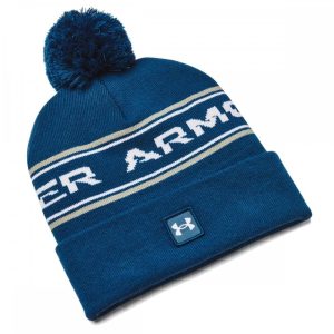 Mens Halftime Pom Beanie Blue