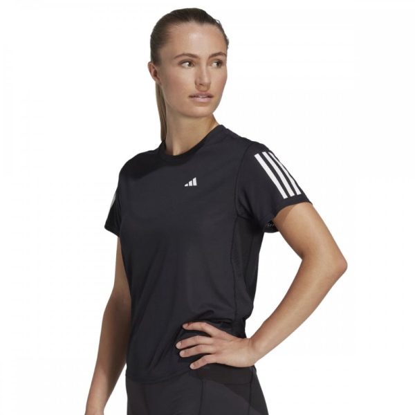 Womens Own The Run T-Shirt Black