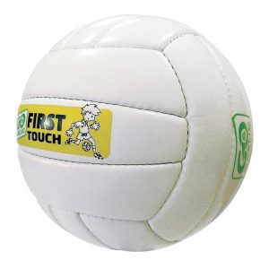 Kids All Ireland Gaelic First Touch White Football