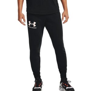 Mens Rival Terry Joggers Black