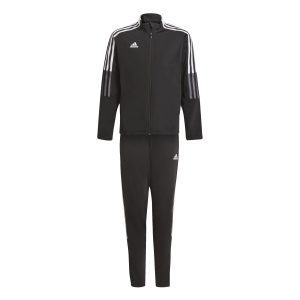 Boys Tiro Tracksuit Black