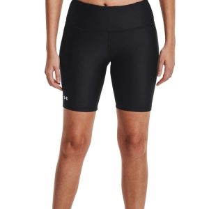Womens HeatGear Armour Bike Shorts Black