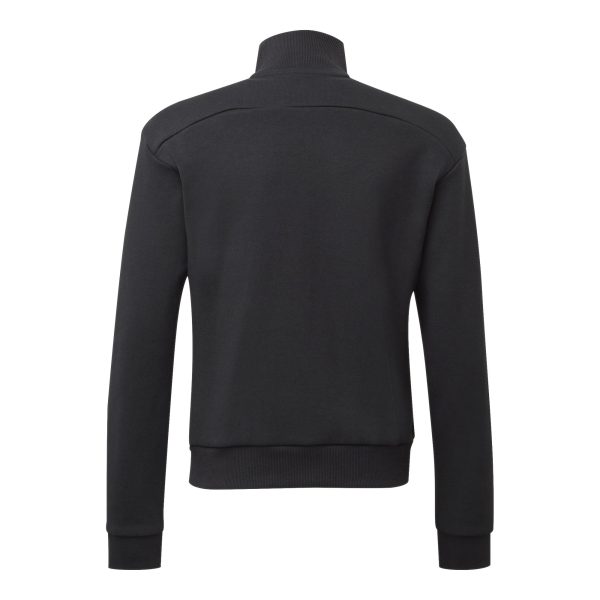 Girls Snap Bomber Jacket Black