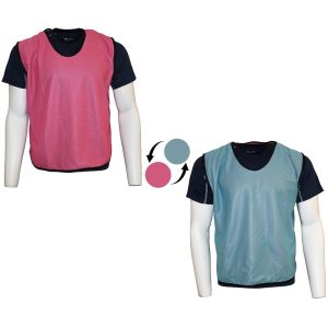 Reversible Mesh Training Bib Pink/Sky