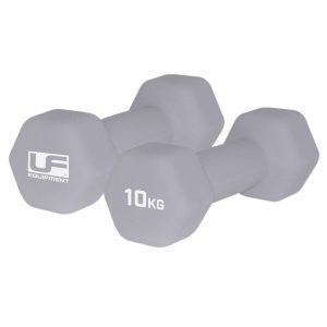10kg Dumbbell Pair Grey