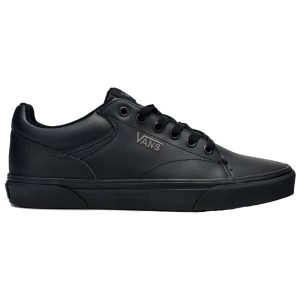 Mens Seldan Tumble Leather Black