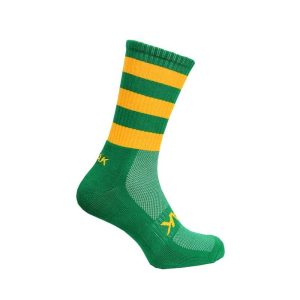 Mid Leg Socks Green/Gold