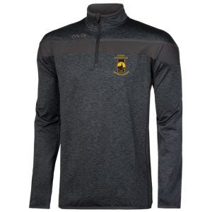 Kids St Eunans GAA Aukland Grey Half Zip Top