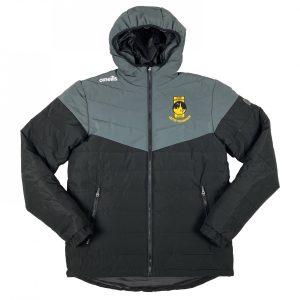 Mens St Eunans GAA Maddox Black/Grey Padded Jacket