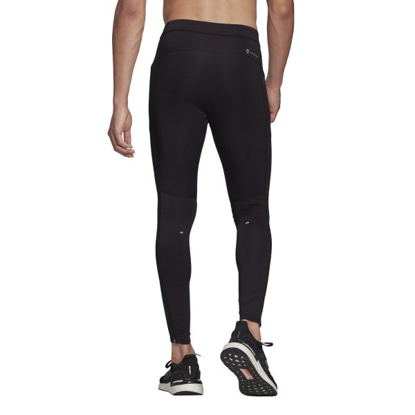 Mens Own the Run Tights Black