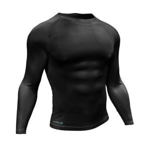 Mens Essential Long Sleeve Baselayer Top Black