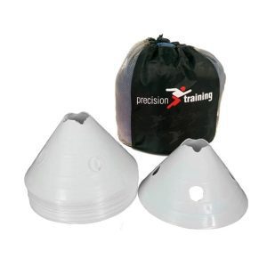 Giant Saucer Cone Set of 20 White