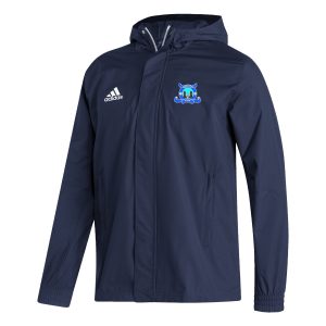 Leeds AFC Cork Entrada 22 Rain Jacket Navy