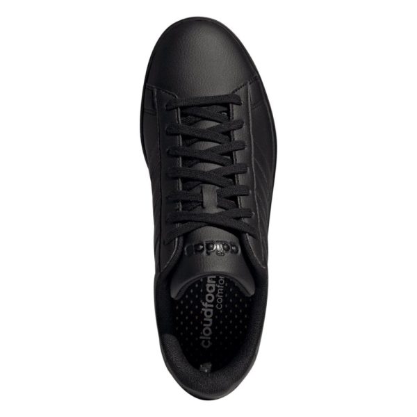 Mens Grand Court 2.0 Black Shoes