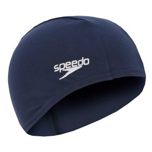 Adults Polyester Swimming Hat Navy