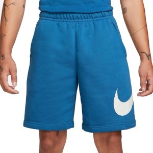 Mens Sportswear Club Graphic Shorts Blue