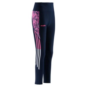 Womens Donegal GAA Peak 040 Poly Leggings Navy