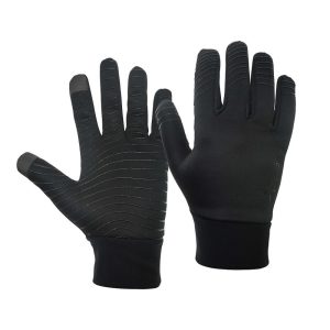 Kids Essential Warm Players Gloves Black