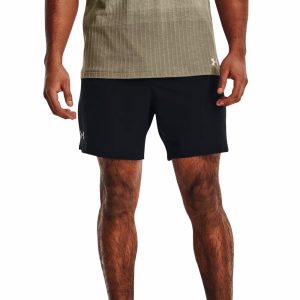 Mens UA Vanish Woven 6" Shorts Black