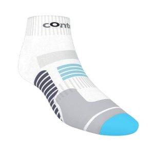 Mens Podium Sock White/Blue