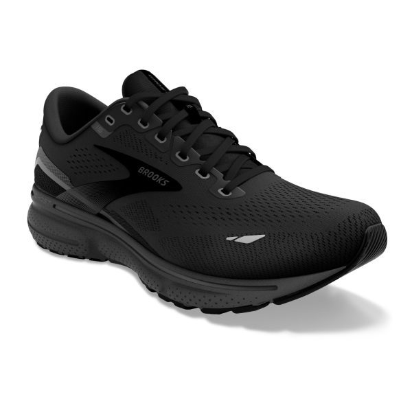 Womens Ghost 15 Running Shoes Black (Wide Fit D)