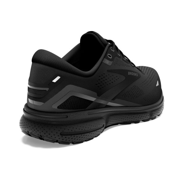 Womens Ghost 15 Running Shoes Black (Wide Fit D)