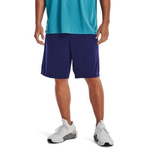 Mens Tech Wordmark Graphic Shorts Navy