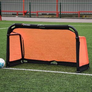 Aluminium Folding Goal Black/Orange