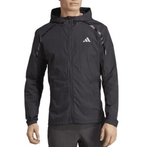 Mens Marathon Warm Up Jacket Black