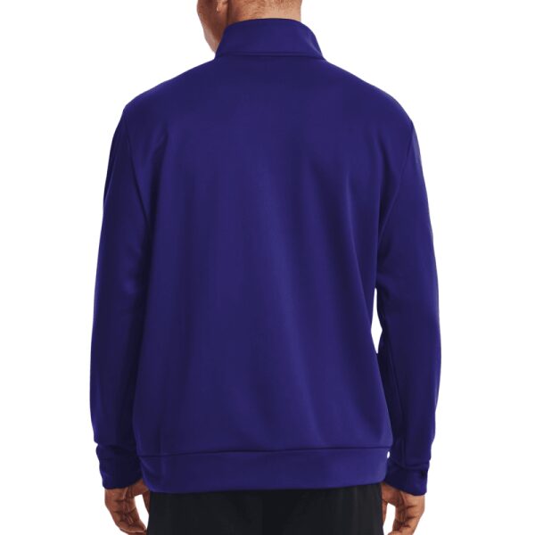 Mens Armour Fleece 1/4 Zip Blue