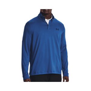 Mens UA Playoff 1/4 Zip Blue