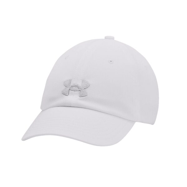 Womens UA Blitzing Adjustable Cap White